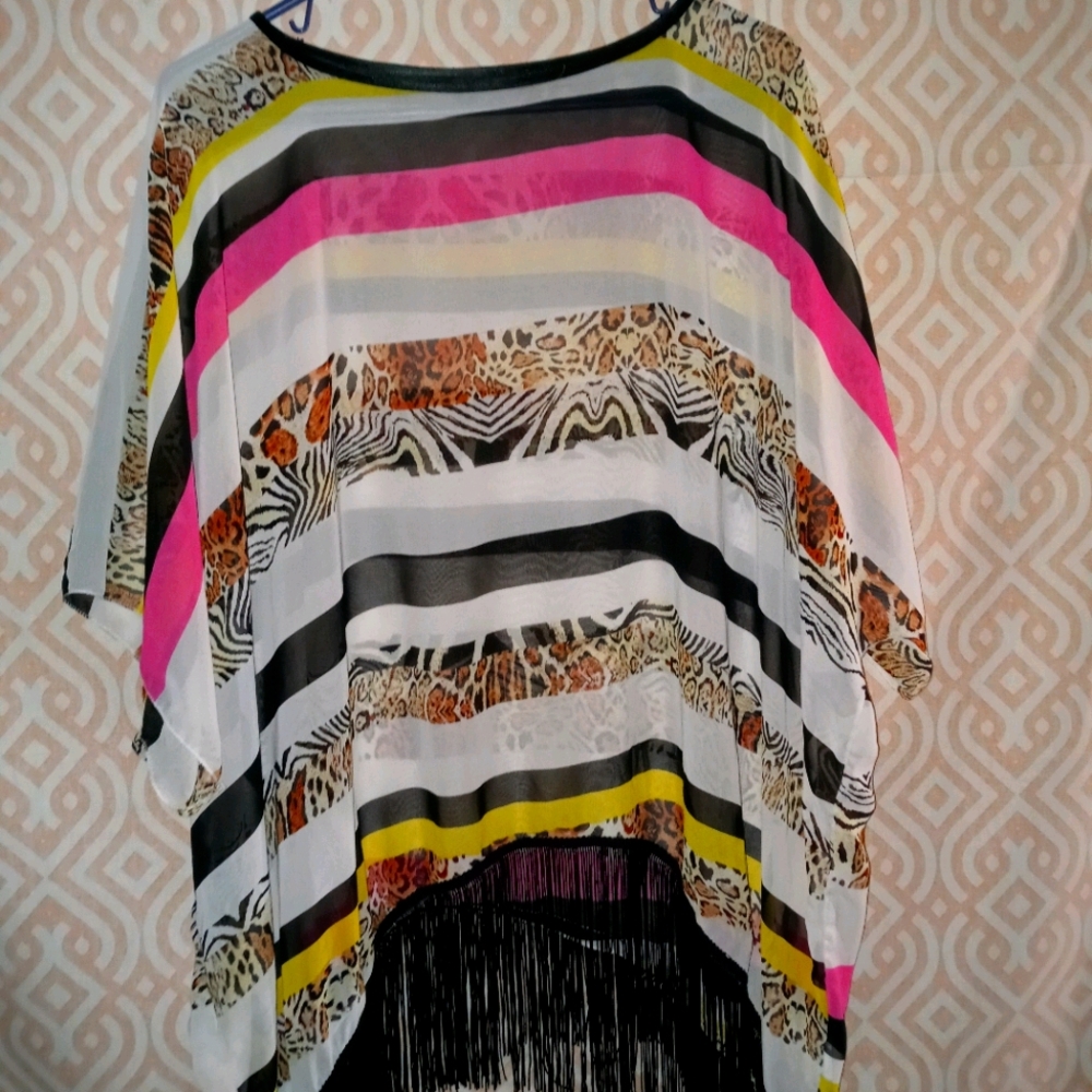 Wild Fun Sheer Blouse